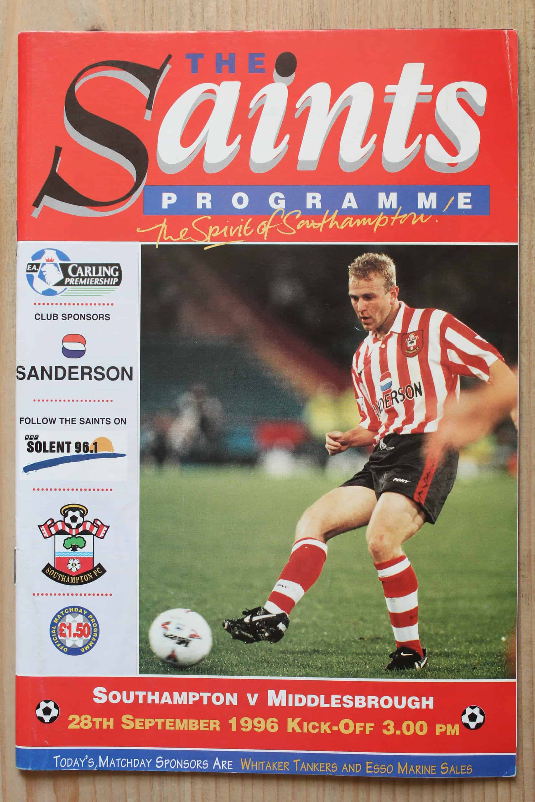 Southampton FC v Middlesbrough FC